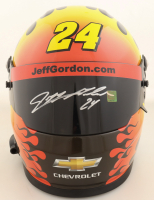 Jeff Gordon Signed NASCAR - Flames - "24EVER" Special Edition Full-Size Helmet (Gordon Hologram) at PristineAuction.com