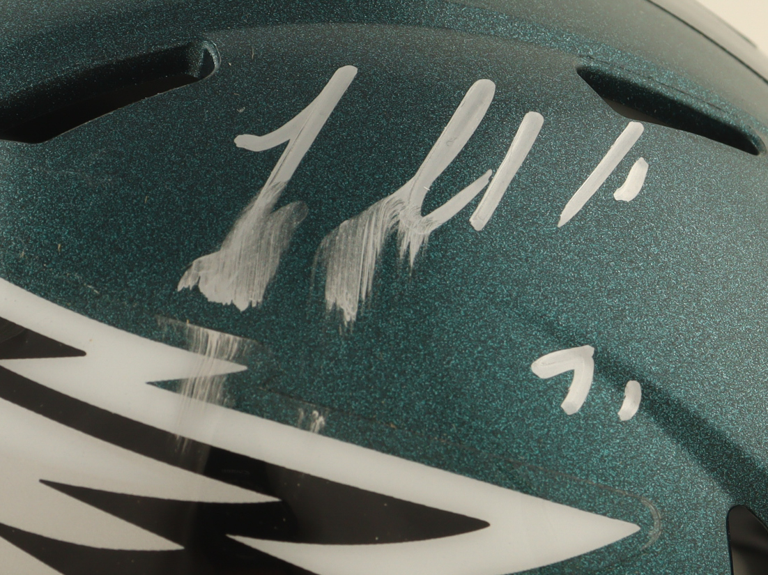 Fletcher Cox Signed Eagles Speed Mini Helmet (Fanatics) at PristineAuction.com Fletcher Cox Signed Eagles Speed Mini Helmet (Fanatics) at PristineAuction.com