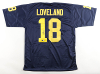 Colston Loveland Signed Jersey (Beckett) at PristineAuction.com
