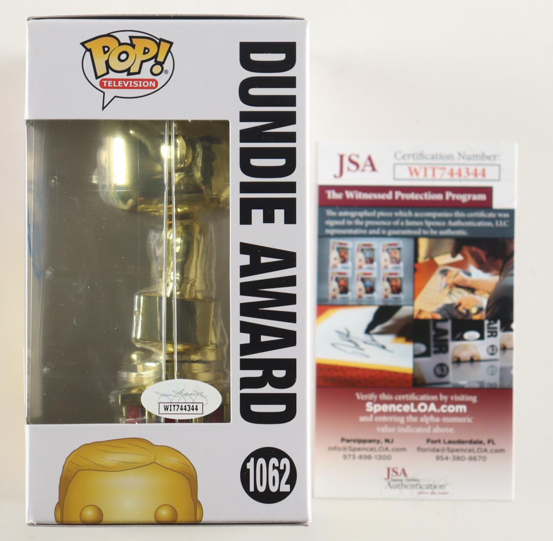 Paul Lieberstein Signed "The Office" #1062 Dundie Award Funko Pop! Vinyl Figure (JSA) at PristineAuction.com Paul Lieberstein Signed "The Office" #1062 Dundie Award Funko Pop! Vinyl Figure (JSA) at PristineAuction.com