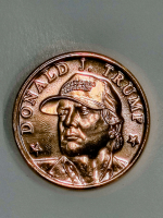 Set of (10) Donald J. Trump Design 1 Oz. .999 Copper Bullion Rounds at PristineAuction.com