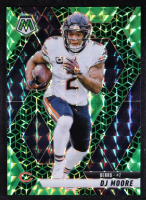 D.J. Moore 2025 Panini Mosaic Mosaic Green Spectris FOTL #180 #10/13 at PristineAuction.com