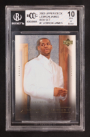 LeBron James 2003 Upper Deck LeBron James Box Set #7 RC (BCCG 10) at PristineAuction.com