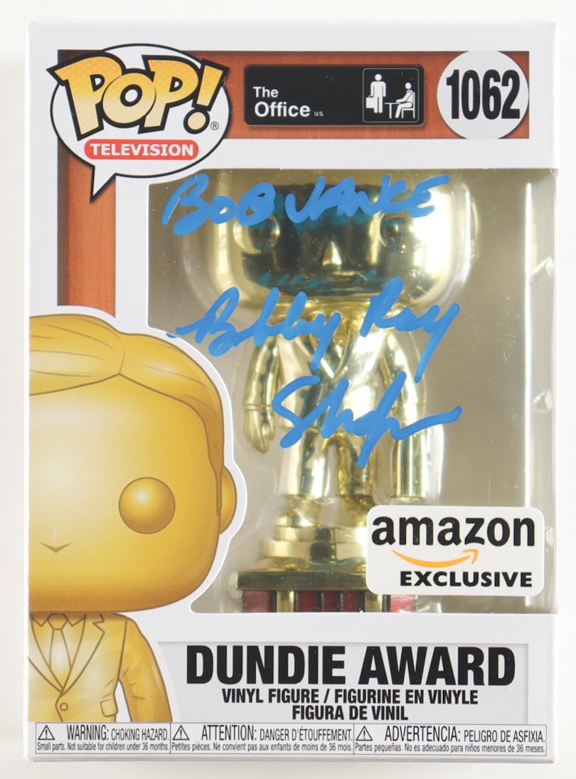 Robert R. Shafer Signed "The Office" #1062 Dundie Award Funko Pop! Vinyl Figure Inscribed "Bob Vance" (JSA) at PristineAuction.com Robert R. Shafer Signed "The Office" #1062 Dundie Award Funko Pop! Vinyl Figure Inscribed "Bob Vance" (JSA) at PristineAuction.com