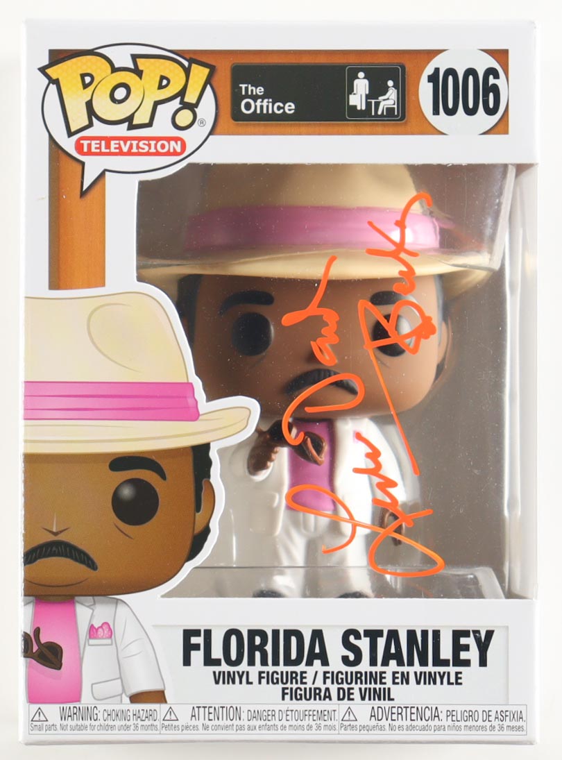 Leslie David Baker Signed "The Office" #1006 Florida Stanley Funko Pop! Vinyl Figure (JSA) at PristineAuction.com Leslie David Baker Signed "The Office" #1006 Florida Stanley Funko Pop! Vinyl Figure (JSA) at PristineAuction.com