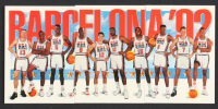 Complete Set of (3) 1992 Skybox USA Basketball Barcelona '92 Team Cards with #544, #545, & #546 at PristineAuction.com