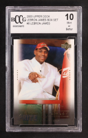 LeBron James 2003 Upper Deck LeBron James Box Set #8 RC (BCCG 10) at PristineAuction.com