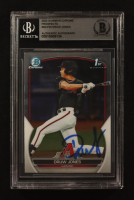 Druw Jones Signed 2023 Bowman Chrome Prospects #BCP-25 RC (BGS) at PristineAuction.com