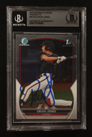 Druw Jones Signed 2023 Bowman Chrome Prospects #BCP-25 RC (BGS) at PristineAuction.com