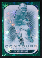 De'Von Achane 2025 Panini Phoenix Contours Green Winter #20 #09/75 at PristineAuction.com
