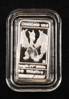 Charizard Poke-Gram 1g .999 Silver Bullion Bar at PristineAuction.com
