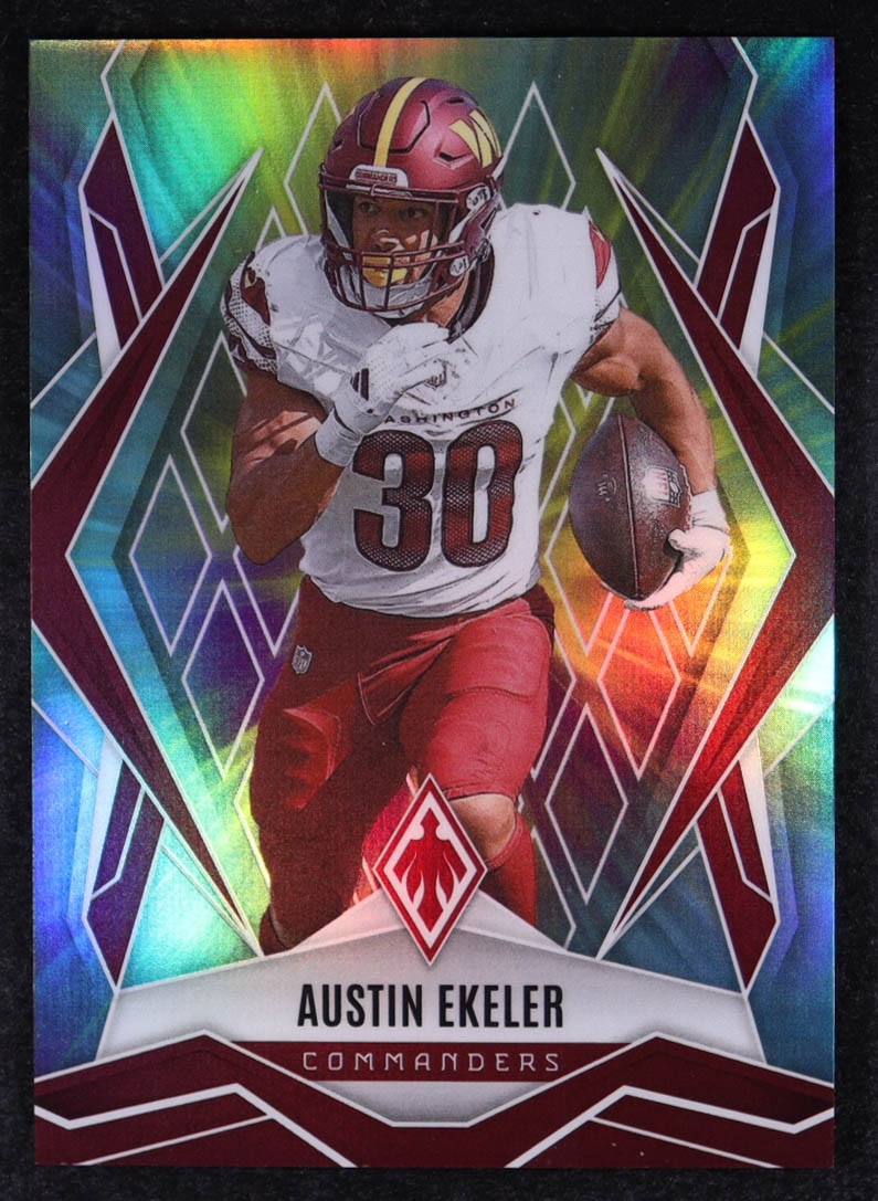 Austin Ekeler 2025 Panini Phoenix ColorBurst #103 #04/10 at PristineAuction.com Austin Ekeler 2025 Panini Phoenix ColorBurst #103 #04/10 at PristineAuction.com