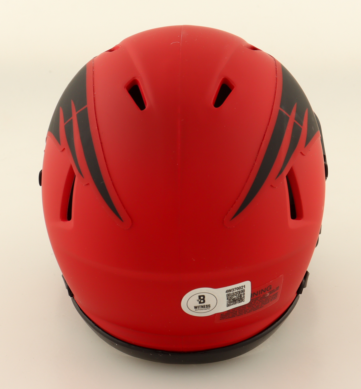 Jaylinn Hawkins Signed Patriots Rave Alternate Speed Mini Helmet (Beckett) at PristineAuction.com Jaylinn Hawkins Signed Patriots Rave Alternate Speed Mini Helmet (Beckett) at PristineAuction.com