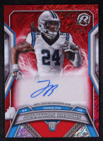 Jonathon Brooks 2024 Topps Resurgence Resurgence Rookie Signatures Red Power Surge #RRSJB #3/5 RC at PristineAuction.com