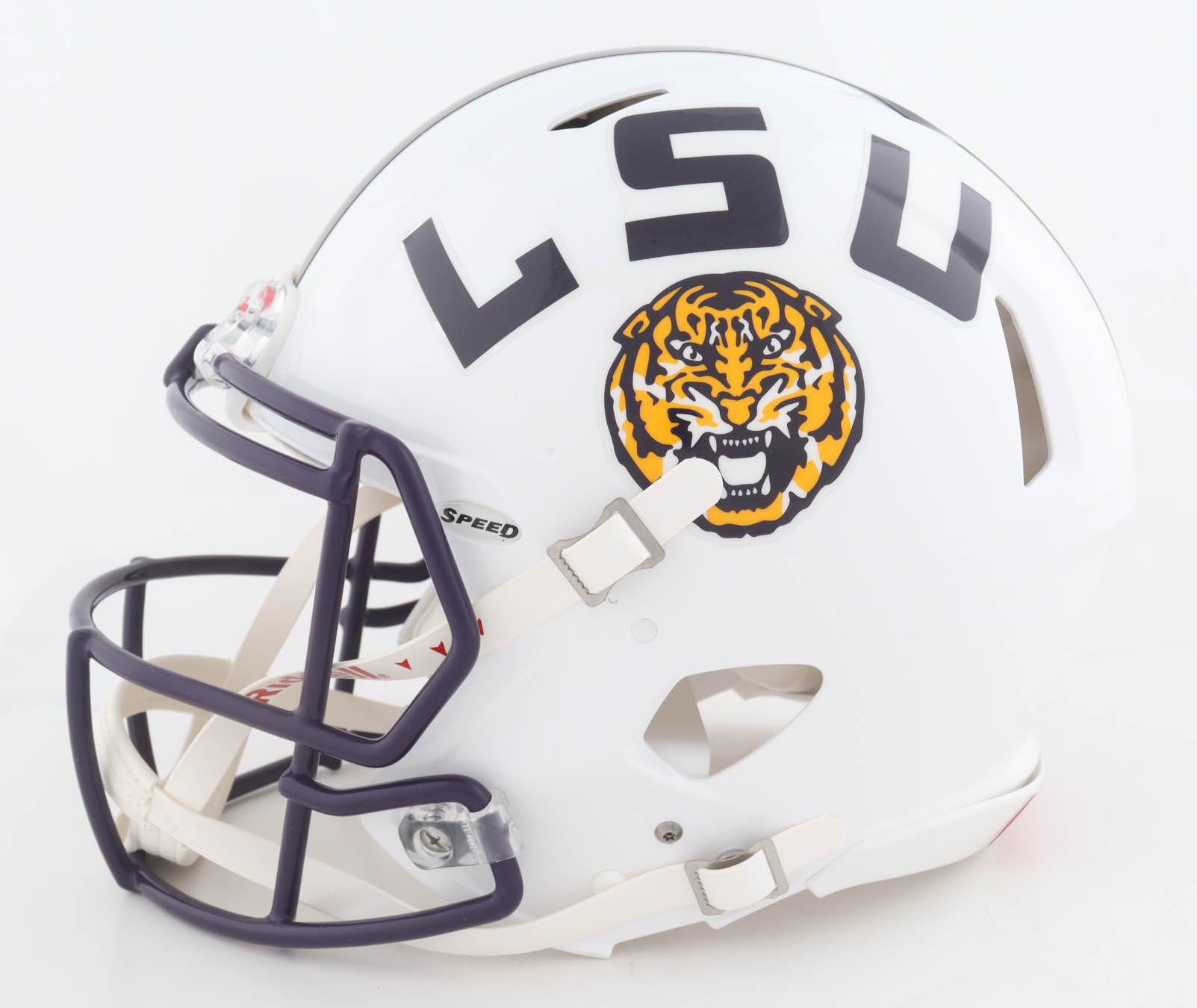 Shaquille O'Neal Signed Louisiana State Tigers Full-Size Authentic Speed Helmet (Beckett) at PristineAuction.com Shaquille O'Neal Signed Louisiana State Tigers Full-Size Authentic Speed Helmet (Beckett) at PristineAuction.com