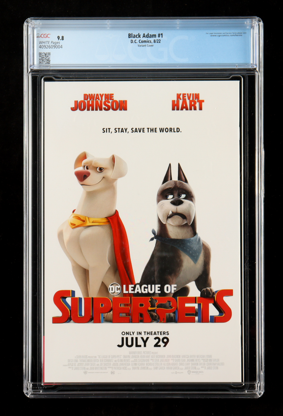 2022 "Black Adam" Issue #1 DC Comic Book (CGC 9.8) at PristineAuction.com 2022 "Black Adam" Issue #1 DC Comic Book (CGC 9.8) at PristineAuction.com