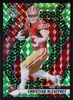 Christian McCaffrey 2025 Panini Mosaic Mosaic Green Spectris FOTL #179 #02/13 at PristineAuction.com