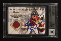 Chase Utley Signed 2001 Bowman Draft Futures Game Relics #FGR-CU RC (BGS | Autograph Graded BGS 10) at PristineAuction.com