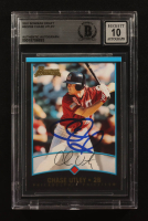 Chase Utley Signed 2001 Bowman Draft #BDP-69 RC (BGS | Autograph Graded BGS 10) at PristineAuction.com