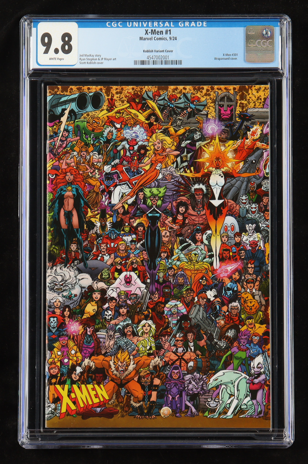 2024 "X-Men" #1 Marvel Comics Comic Book (CGC 9.8) at PristineAuction.com 2024 "X-Men" #1 Marvel Comics Comic Book (CGC 9.8) at PristineAuction.com