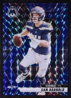 Sam Darnold 2025 Panini Mosaic Mosaic Blue #27 #20/99 at PristineAuction.com