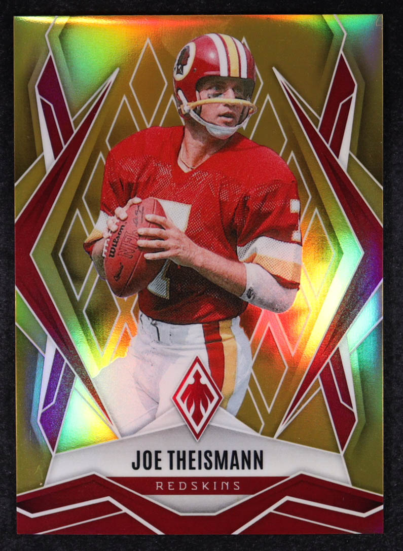 Joe Theismann 2025 Panini Phoenix Gold #71 #10/10 at PristineAuction.com Joe Theismann 2025 Panini Phoenix Gold #71 #10/10 at PristineAuction.com