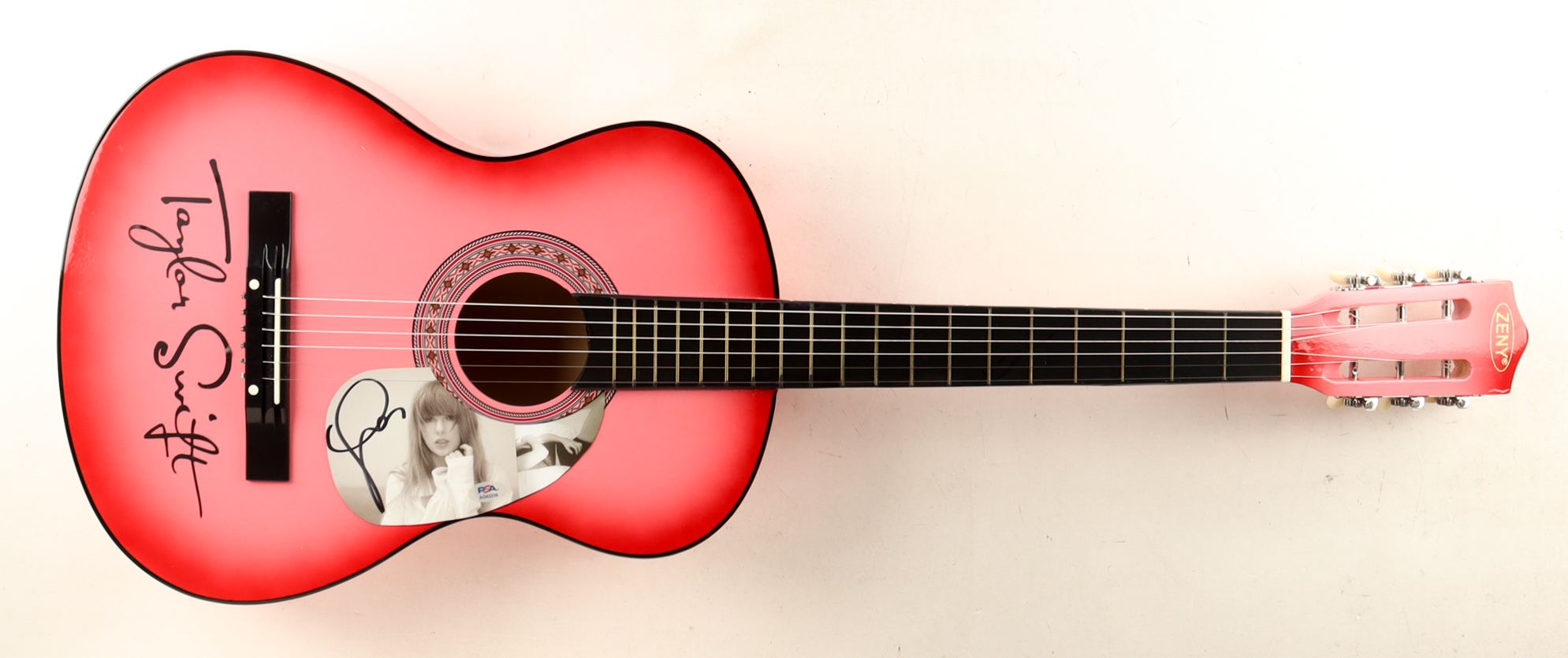 Taylor Swift Guitar with Signed Custom Insert Pickguard (PSA) at PristineAuction.com Taylor Swift Guitar with Signed Custom Insert Pickguard (PSA) at PristineAuction.com