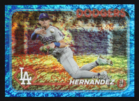 Enrique Hernandez 2024 Topps Blue Foil #398 #480/999 at PristineAuction.com