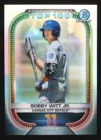 Bobby Witt Jr. 2021 Bowman Chrome Scouts Top 100 Refractors #BTP11 RC at PristineAuction.com