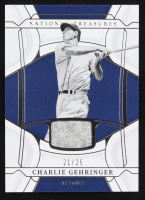 Charlie Gehringer 2022 Panini National Treasures JSY #20 #21/25 at PristineAuction.com