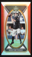 Derek Carr 2022 Panini Legacy Premium Edition Ruby Mini #55 #36/50 at PristineAuction.com