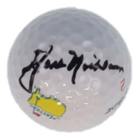 Jack Nicklaus Signed Masters Logo Golf Ball (JSA) at PristineAuction.com
