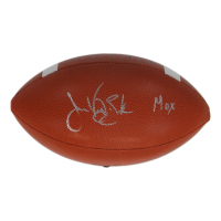 James Van Der Beek Signed Nike Football Inscribed "Max" (JSA) at PristineAuction.com