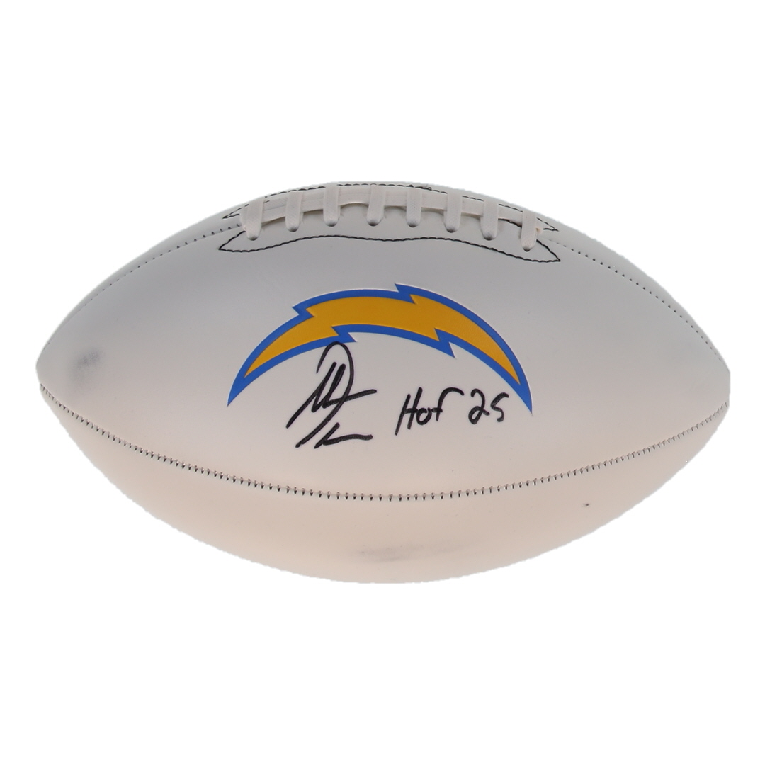 Antonio Gates Signed Chargers Logo Football Inscribed "HOF 25" (Fanatics) at PristineAuction.com Antonio Gates Signed Chargers Logo Football Inscribed "HOF 25" (Fanatics) at PristineAuction.com