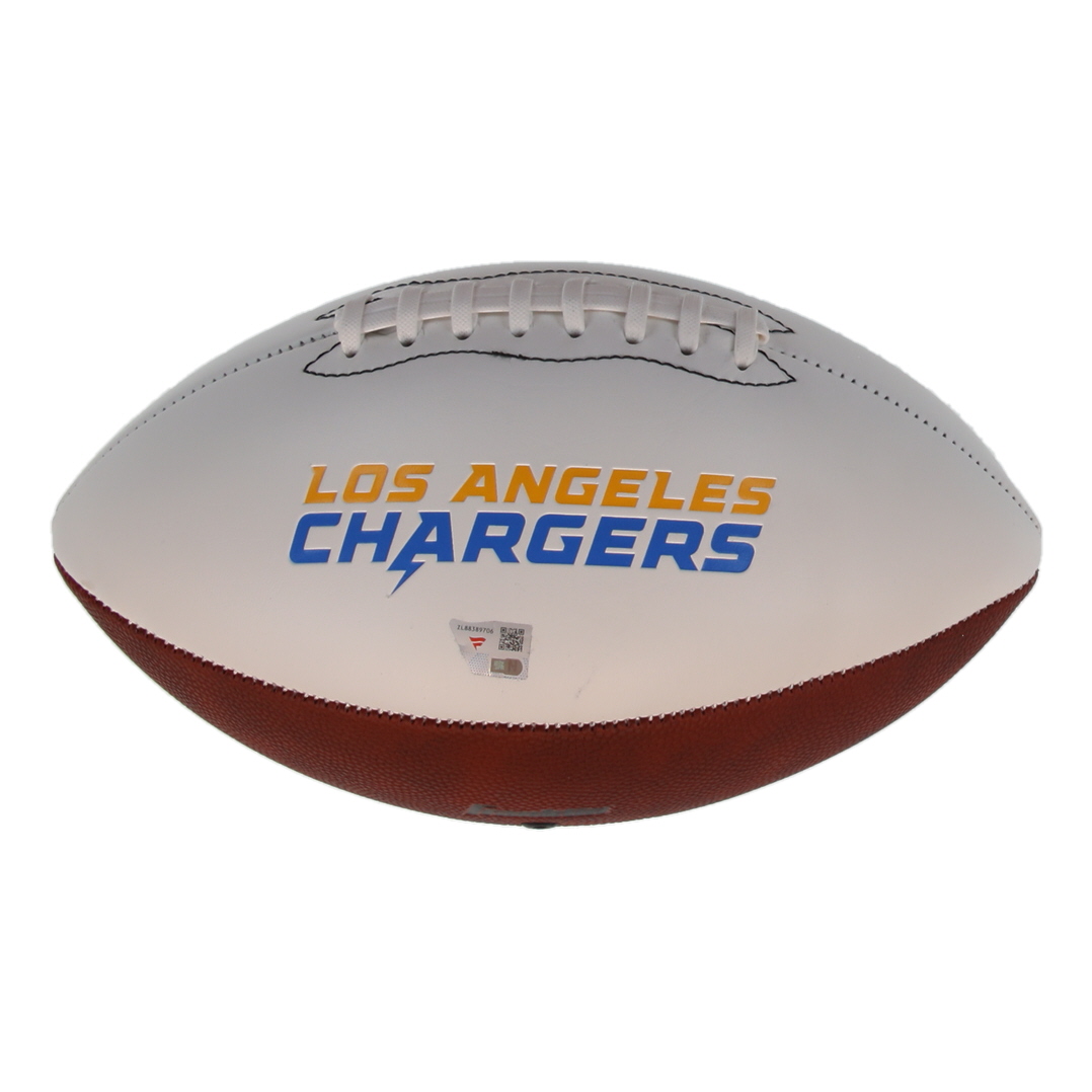 Antonio Gates Signed Chargers Logo Football Inscribed "HOF 25" (Fanatics) at PristineAuction.com Antonio Gates Signed Chargers Logo Football Inscribed "HOF 25" (Fanatics) at PristineAuction.com