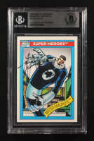 Miles Teller Signed 1990 Marvel Universe Mister Fantastic #19 (BGS) at PristineAuction.com