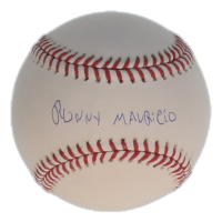 Ronny Mauricio Signed OML Baseball (USA SM & JSA) at PristineAuction.com