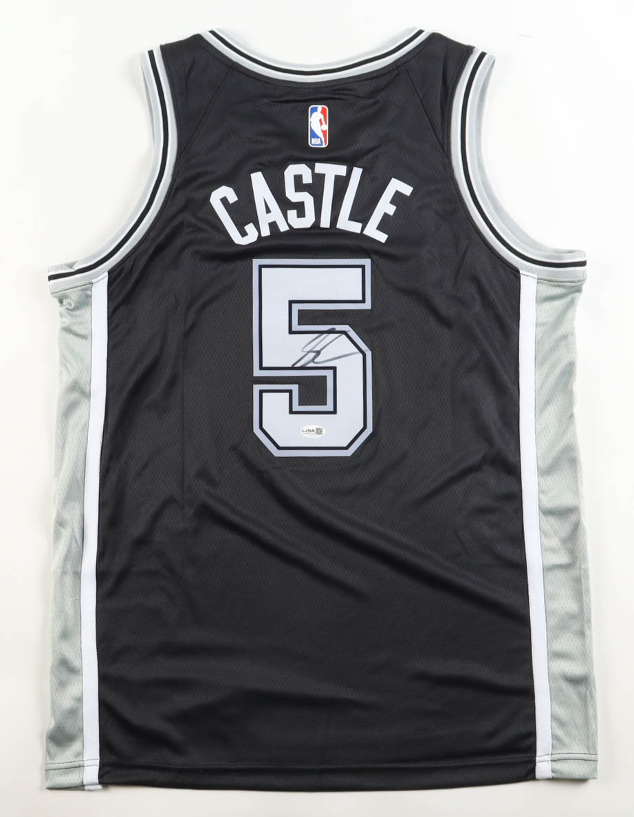Stephon Castle Signed Spurs Nike Authentic Jersey (JSA) at PristineAuction.com Stephon Castle Signed Spurs Nike Authentic Jersey (JSA) at PristineAuction.com