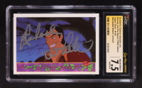 Richard White Signed 1992 Upper Deck Beauty and the Beast Italian #145 Suddenly Gaston stepped out (CGC 7.5 | Auto 9) at PristineAuction.com