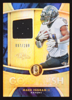 Mark Ingram II 2020 Panini Gold Standard Gold Rush Materials #3 #097/199 at PristineAuction.com