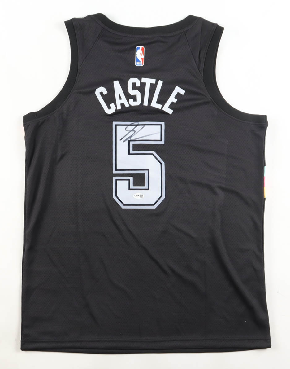Stephon Castle Signed Spurs Nike Authentic Jersey (JSA) at PristineAuction.com Stephon Castle Signed Spurs Nike Authentic Jersey (JSA) at PristineAuction.com