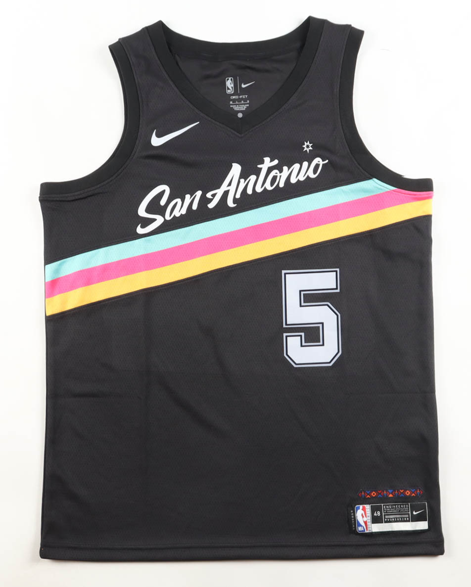 Stephon Castle Signed Spurs Nike Authentic Jersey (JSA) at PristineAuction.com Stephon Castle Signed Spurs Nike Authentic Jersey (JSA) at PristineAuction.com