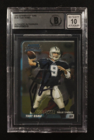 Tony Romo Signed 2003 Bowman Chrome #144 RC (BGS | Autograph Graded BGS 10) at PristineAuction.com