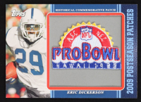 Eric Dickerson 2009 Topps Postseason Patches Pro Bowl 1988 #PPR16 at PristineAuction.com