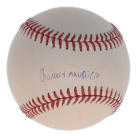 Ronny Mauricio Signed OML Baseball (USA SM & JSA) at PristineAuction.com