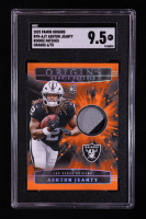 Ashton Jeanty 2025 Panini Origins Rookie Patches Orange #16 RC #06/75 (SGC 9.5) at PristineAuction.com
