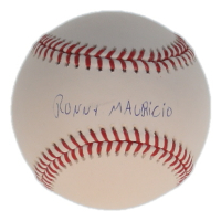 Ronny Mauricio Signed OML Baseball (USA SM & JSA) at PristineAuction.com