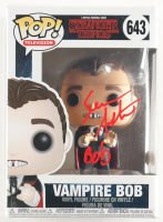 Sean Astin Signed "Stranger Things" #643 Vampire Bob Funko Pop! Vinyl Figure Inscribed "Bob" (JSA) at PristineAuction.com