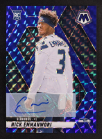Nick Emmanwori 2025 Panini Mosaic Rookie Autographs Mosaic Blue #321 #35/99 RC at PristineAuction.com