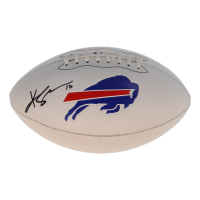 Khalil Shakir Signed Bills Logo Football (Fanatics) at PristineAuction.com